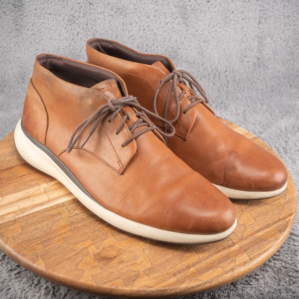 Cole Haan Original Grand Chukka‎ Boot British Tan Men's Size 12 M